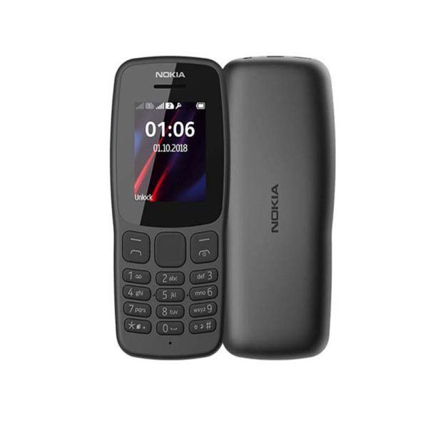 NOKIA 106 GSM - Double Sim - Version 2018 - Ecran couleur - 6 Mois Garantie