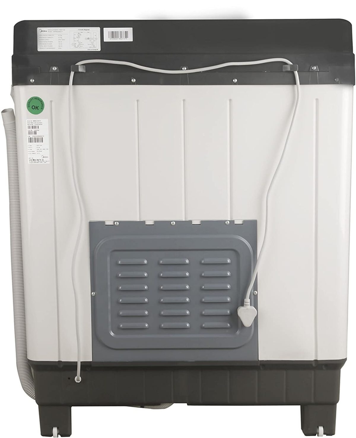 MIDEA 10Kg Machine à laver MTE100-P110 - Semi-automatique - Neuf 12mois de garantie
