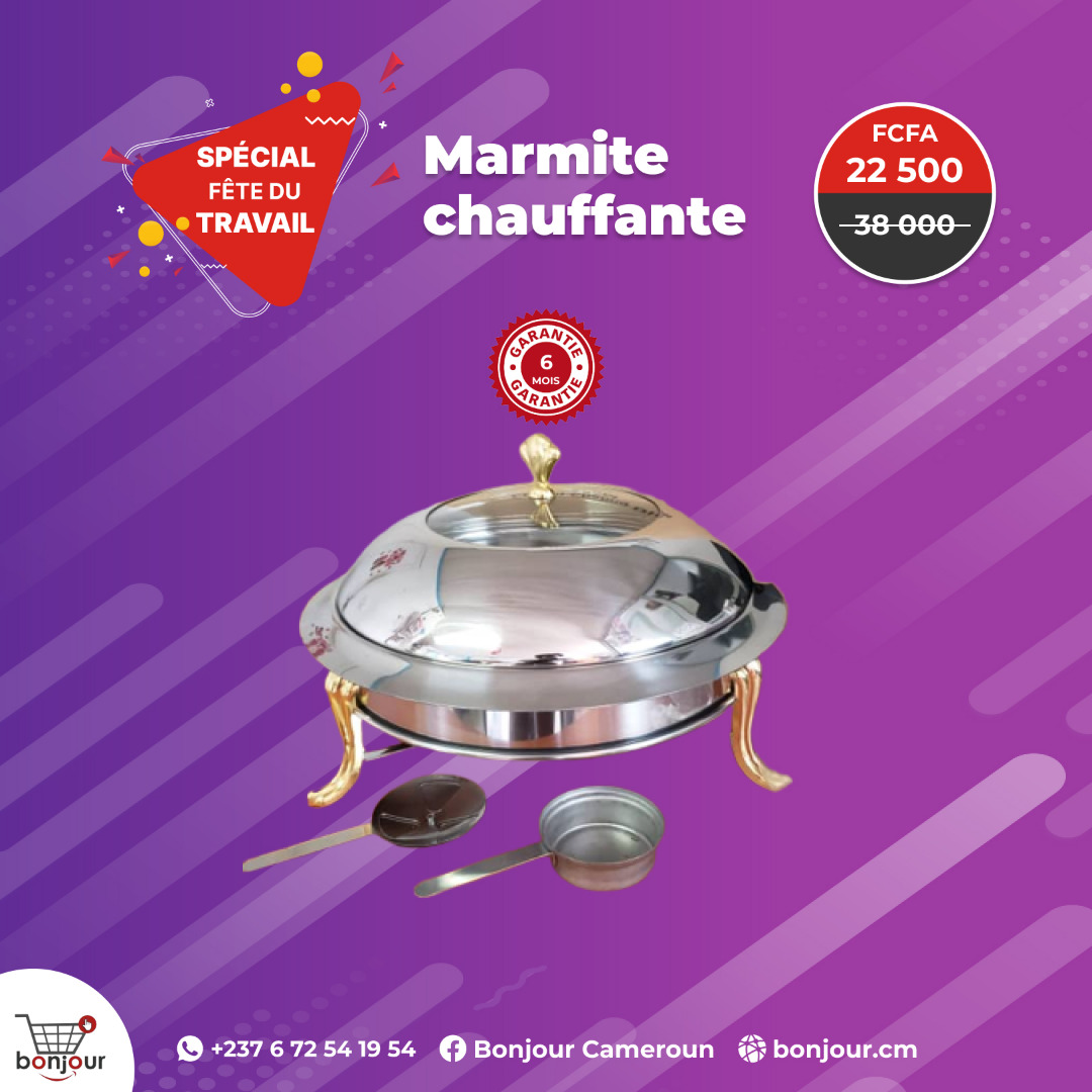 Marmite chauffante - Bonjour Cameroun