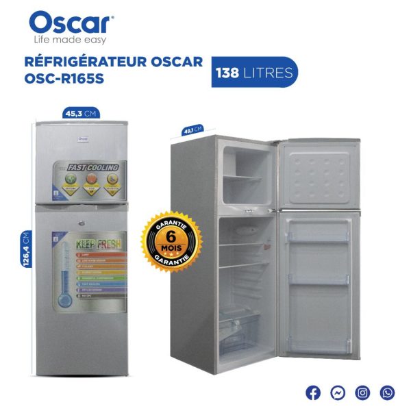 réfrigérateur OSCAR 138L