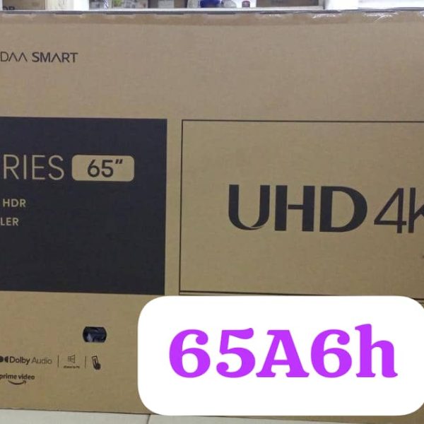 Hisense A6Series 65 Pouces Smart TV 4K 2xUSB / AV / 2 HDMI- État Neuf 1an Garantie