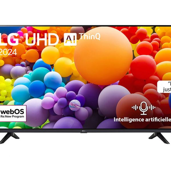 LG 50UA73006LA - Smart TV 50pouces - 4K - 2xHDMI - 2xUSB - Bluetooth - WiFi - Système Web OS - Neuf 1An Garantie